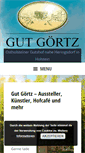 Mobile Screenshot of gut-goertz.de
