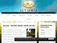 Tablet Screenshot of gut-goertz.de